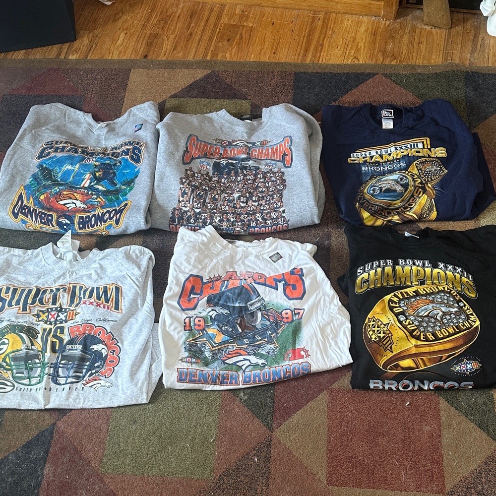 Denver Broncos Graphic Tees/Sweat Shirts xxl